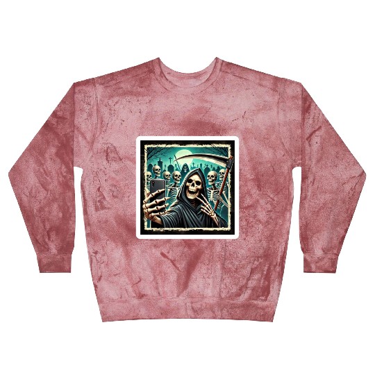 Death Selfie Blast Sweatshirts