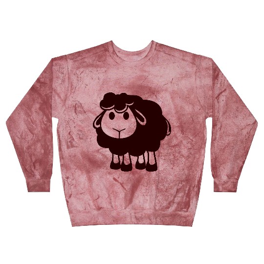 Black Sheep Small Cute Cute Lamb Cool Comic Sweet Blast Sweatshirts