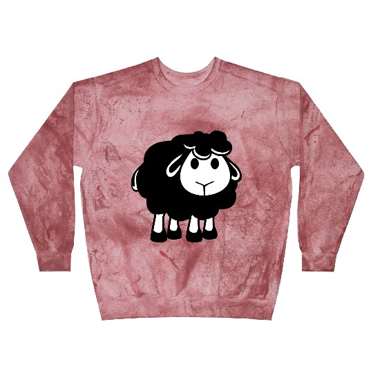 Black Sheep Small Cute Cute Lamb Cool Comic Sweet Blast Sweatshirts