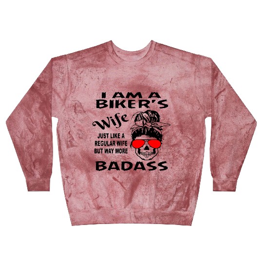 Biker’s Wife Like A Regular Wife But More Badass Blast Sweatshirts