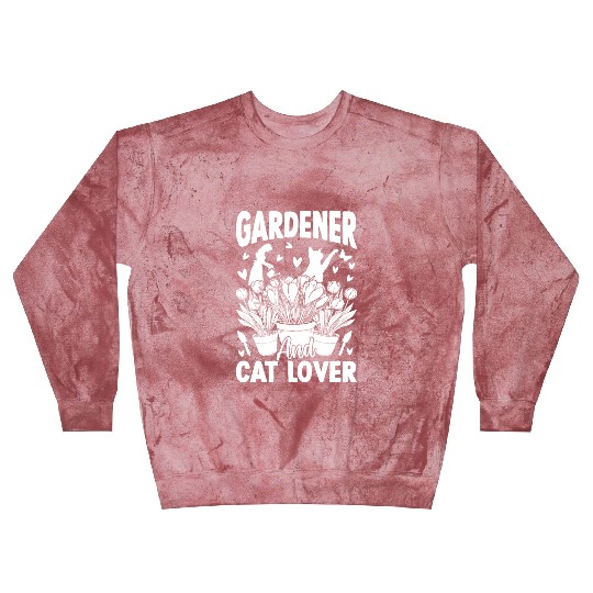Gardener and cat lover - Gardening Hobby Gardener Blast Sweatshirts