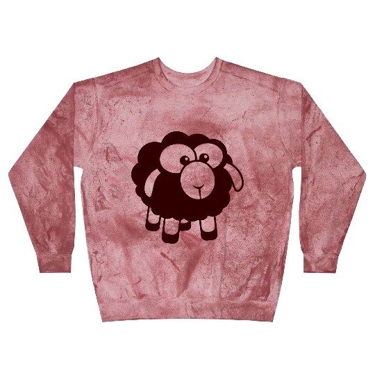 Black Sheep Small Cute Cute Lamb Cool Comic Sweet Blast Sweatshirts