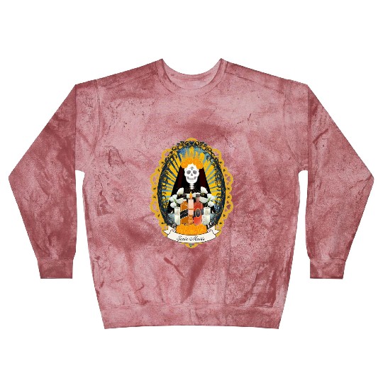 Regal Santa Muerte Blast Sweatshirts