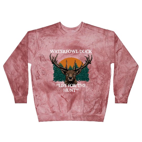Waterfowl Duck Live for Hunt Cast Around Hunting Blast Sweatshirts