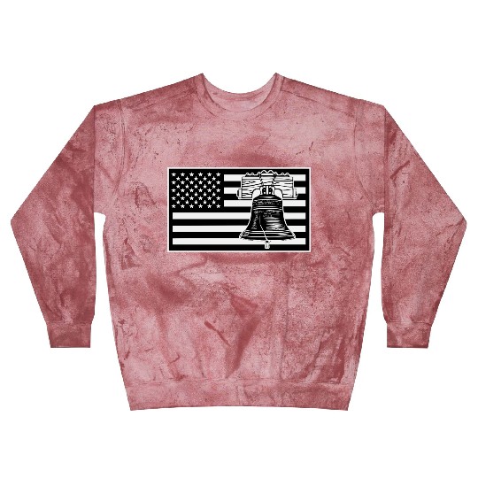 American Flag With Liberty Bell LIKE US ON FB #USA Blast Sweatshirts