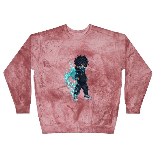 Aqua Flow - Cyber Tech Warrior Blast Sweatshirts