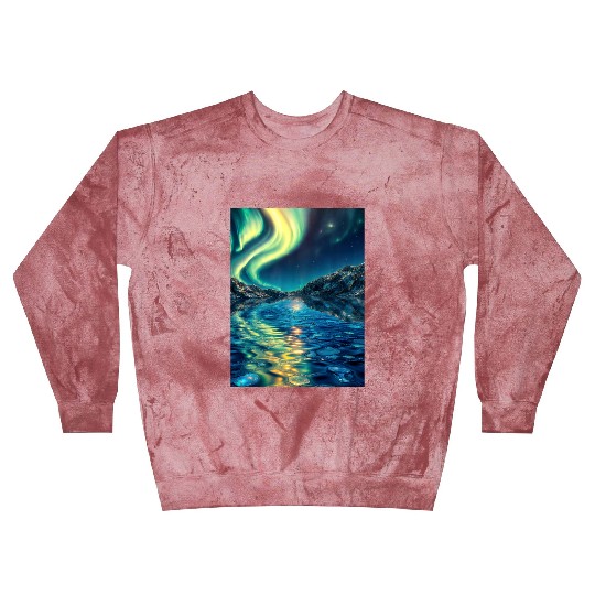 Crystal Lake of Aurora Blast Sweatshirts