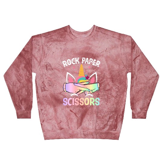 Funny Lesbian Pride LGBTQ Rock Paper Scissors Blast Sweatshirts