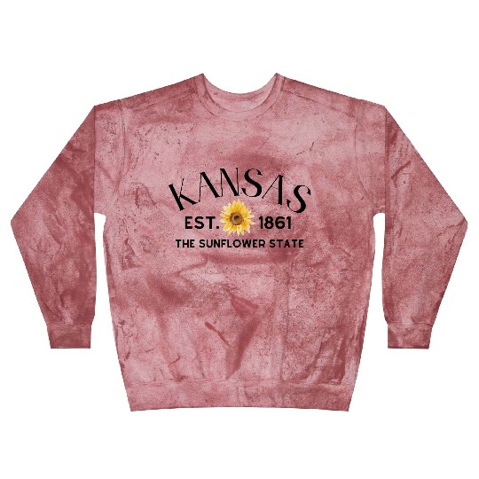 Sunflower Burst Botanical Design Blast Sweatshirts