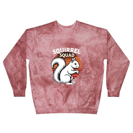 Squirrel Squad Funny Lover Blast Sweatshirts