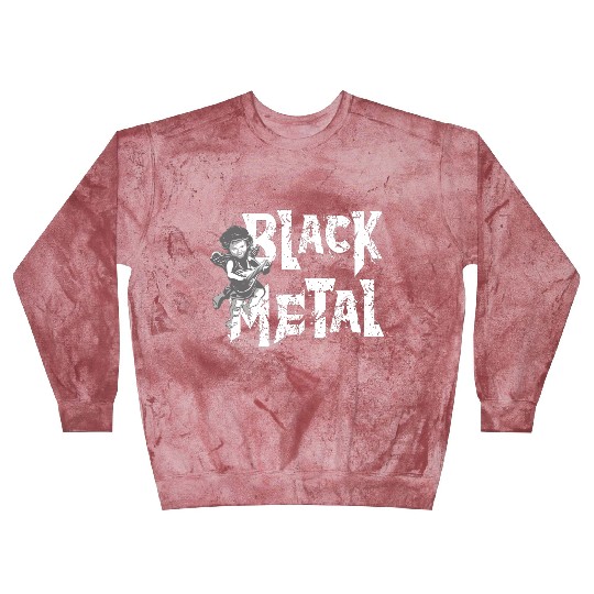 Black Metal Angel Blast Sweatshirts