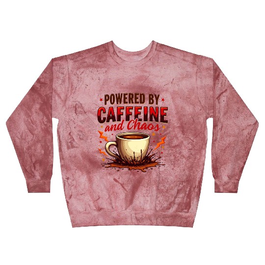 Caffeine Chaos Blast Sweatshirts