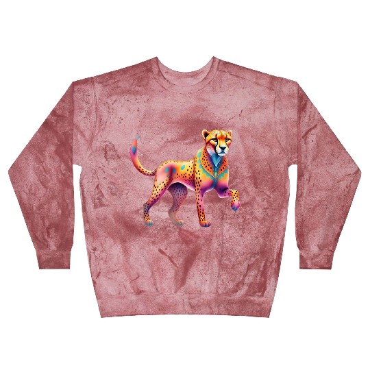 Aries Spirit Animal Cheetah Alebrije Blast Sweatshirts