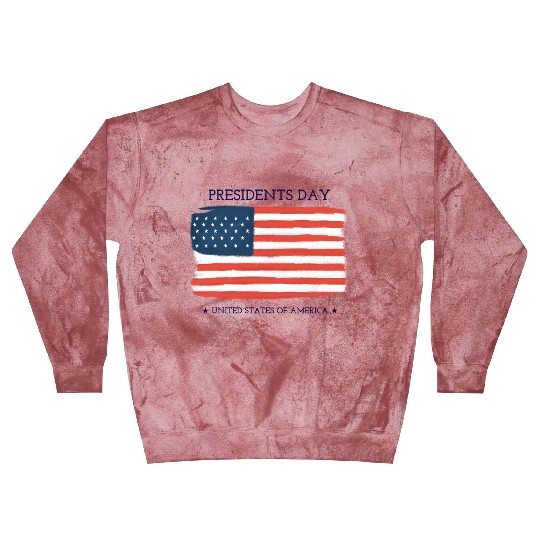 US flag.Presidents Day Blast Sweatshirts