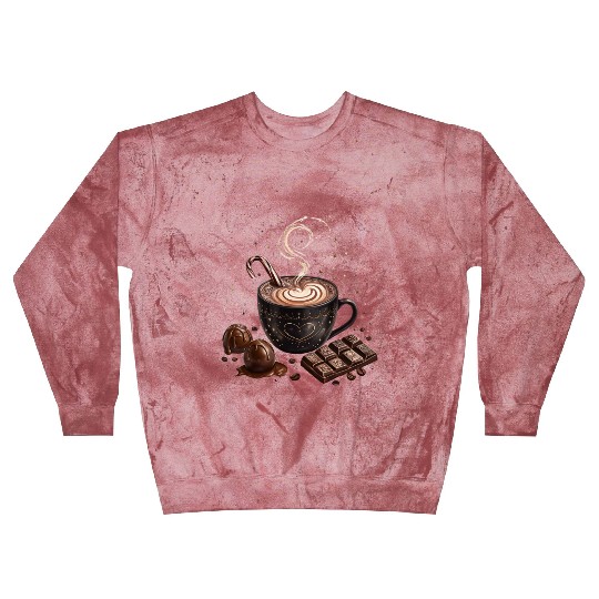 Cozy Hot Chocolate with Sweet Treats Blast Sweatshirts