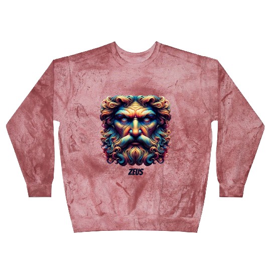 face of zeus mythosview Blast Sweatshirts
