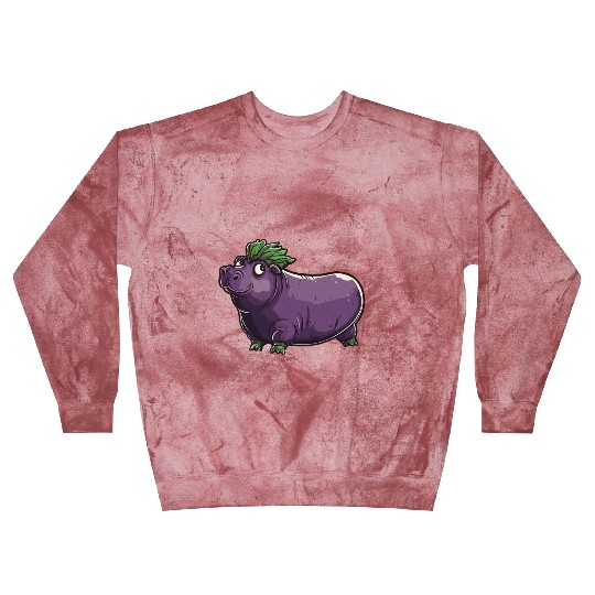 Hip Eggplant Blast Sweatshirts