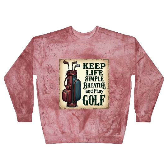 Golf Breath and Play Golf Blast Sweatshirts