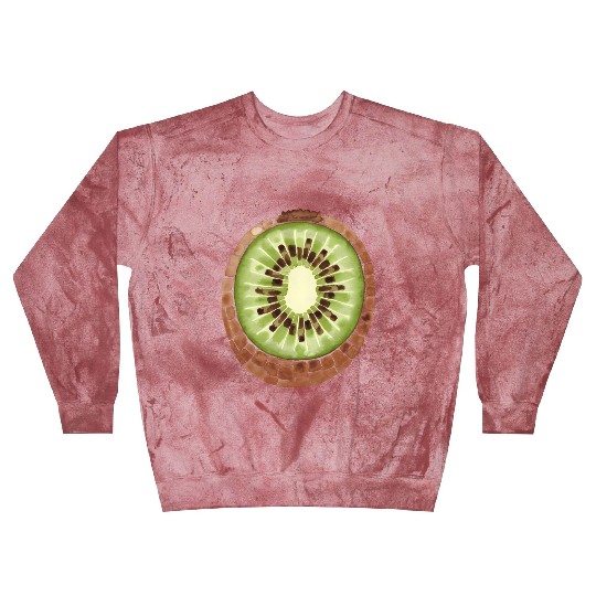 Kiwi Freshness In Green Blast Sweatshirts
