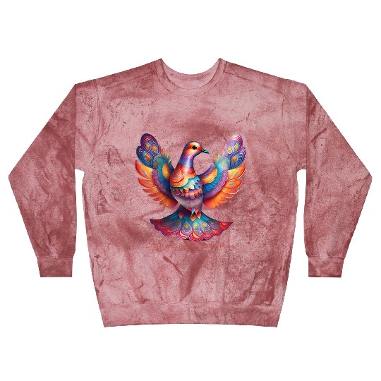 Libra Spirit Animal Dove Alebrije Female Blast Sweatshirts