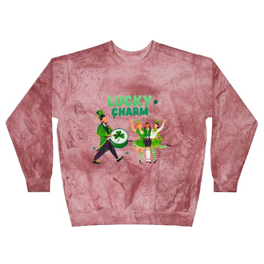 Lucky Charm Unisex Lightweight Crewneck Blast Sweatshirts
