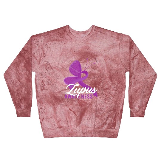 Lupus Awareness Butterfly Embrace Blast Sweatshirts