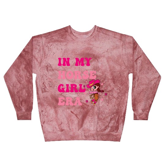 In My Horse Girl Era – Cute Equestrian Aesthetic Blast Sweatshirts