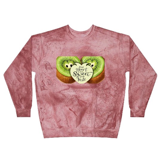 Your Heart is Sweet as Your Taste – Kiwi Love Blast Sweatshirts