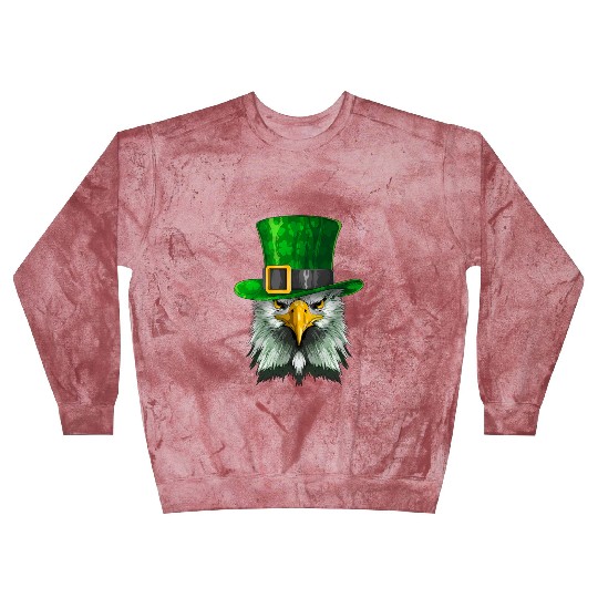 Lucky Bald Eagle St. Patrick’s Day – Irish Pride Blast Sweatshirts