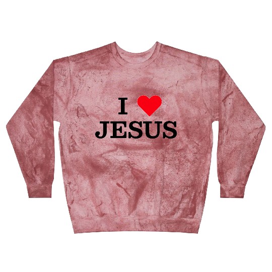 I Heart Jesus Blast Sweatshirts