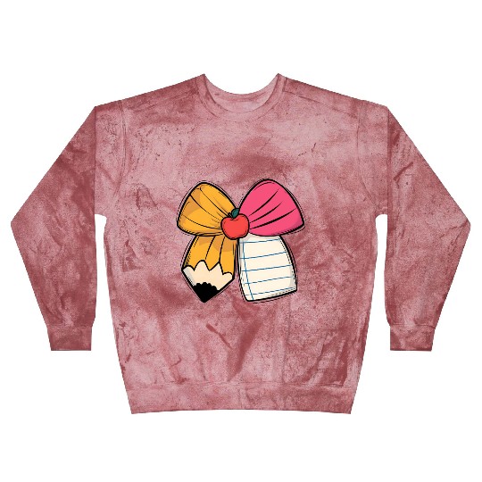 Teacher’s Coquette Bow Blast Sweatshirts