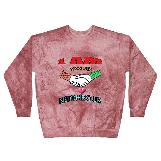 I AM YOUR NEIGHOUR NEVADA AND IDAHO Blast Sweatshirts