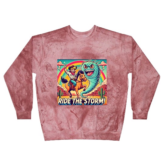 Ride the Storm: The Wild Adventure Blast Sweatshirts