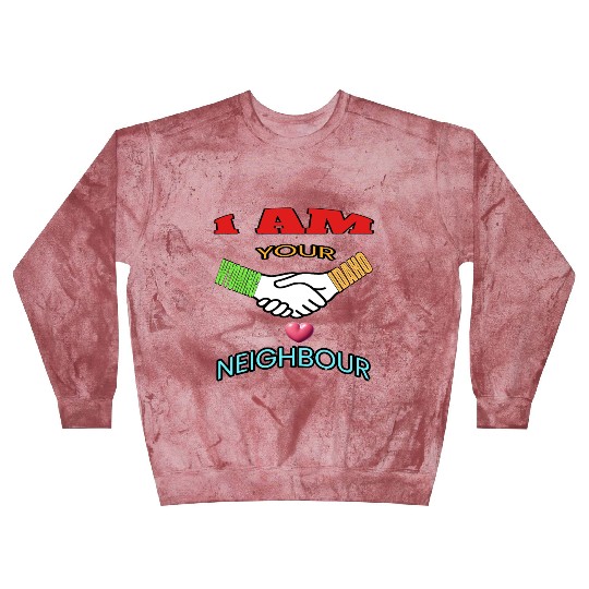 I AM YOUR NEIGHOUR WYOMING AND IDAHO Blast Sweatshirts