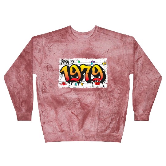 Street Legacy 1979 Graffiti – 46 Years of Urban Blast Sweatshirts