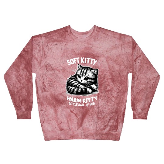 Soft Kitty (dark) Blast Sweatshirts