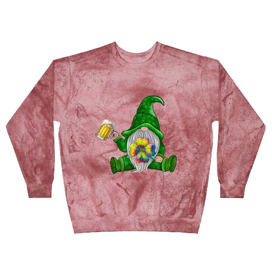 Irish Gnome Drink Beer Shamrock St Patricks Day Blast Sweatshirts