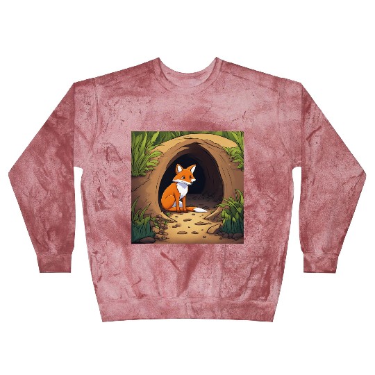 Fox haven nature's embrace. Blast Sweatshirts