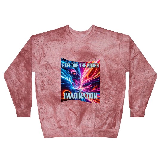 Surreal Spectrum - Explore the edges of imaginatio Blast Sweatshirts