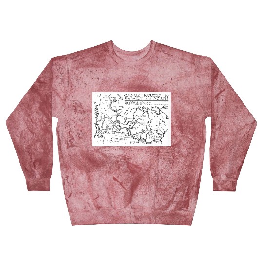 Fur Trade Canoe Routes Blast Sweatshirts