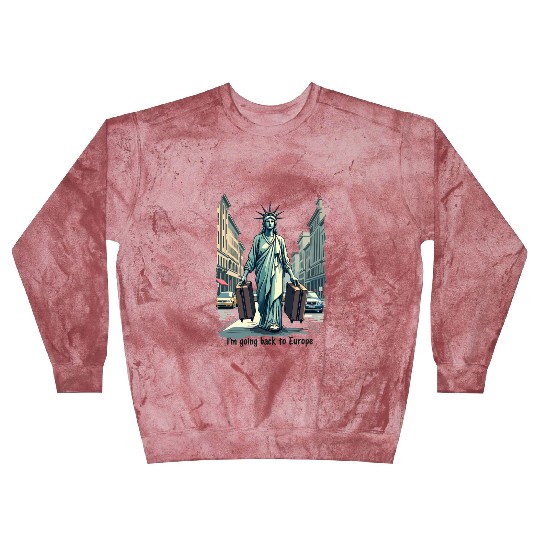 Funny Statue of Liberty USA America Sarcasm Blast Sweatshirts