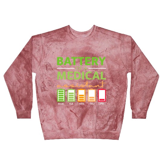 Battery Of A Medical Assistant Blast Sweatshirts