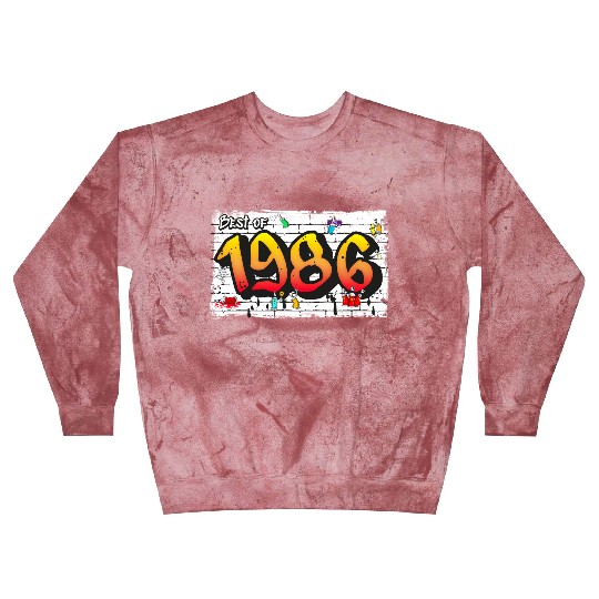 Best of 1986 Graffiti – 39 Years of Urban Attitude Blast Sweatshirts
