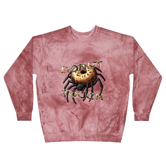 Donut Spider Funny Pun Blast Sweatshirts