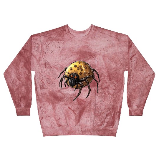 Donut Spider Funny Creative Motif Blast Sweatshirts