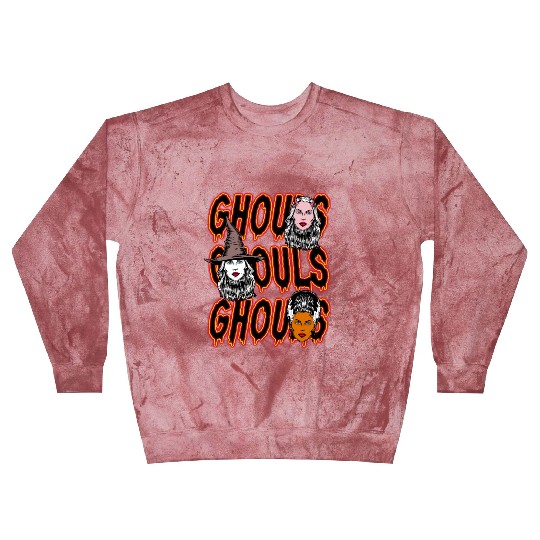 Ghouls, Ghouls, Ghouls Lady Horror Monster Mob Blast Sweatshirts