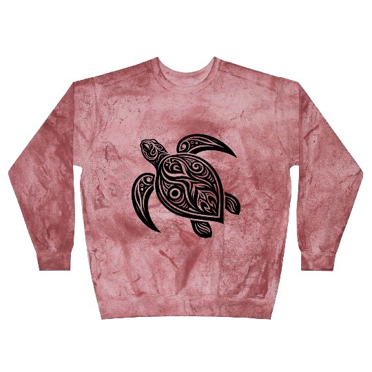Turtle Magic Mystical Tribal Turtle Blast Sweatshirts