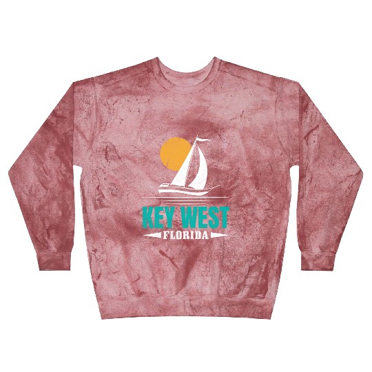 KEY-WEST FLORDIA Sailing West Keys Sailing Outfit Blast Sweatshirts