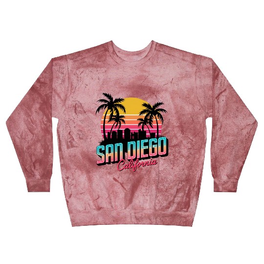 San Diego Souvenir and Travel Gift Idea Blast Sweatshirts