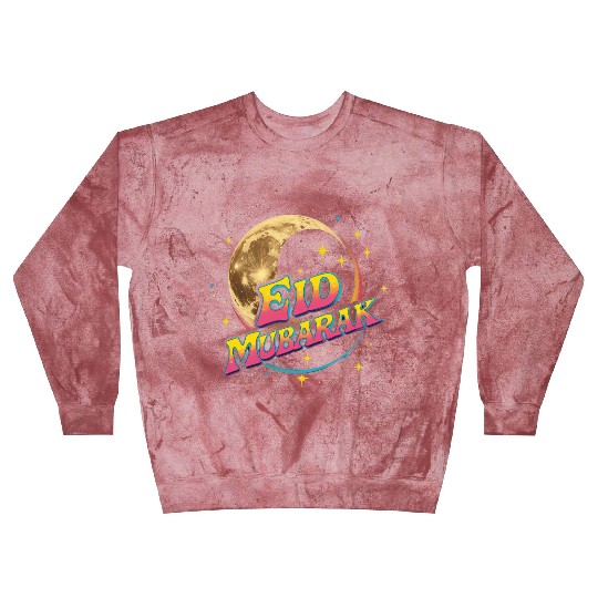 Eid Mubarak Celebration Blast Sweatshirts – Festive & Joyful